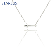 Custom 14k white gold Sagittarius compatibility pendant Necklace, the perfect gift for astrology lovers