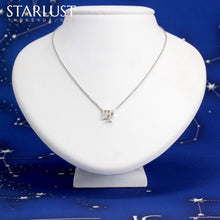 Custom sterling sliver Sagittarius Virgo compatibility pendant Necklace, the perfect gift for astrology lovers