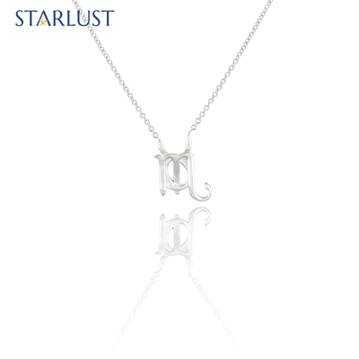 Scorpio and Taurus  Sterling Silver Zodiac Necklace by Starlust
