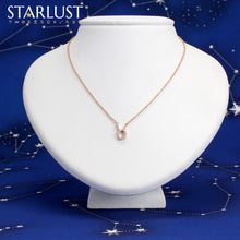 Custom 14k rose gold Taurus compatibility pendant Necklace, the perfect gift for astrology lovers