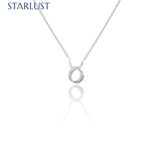 Custom Platinum Taurus compatibility pendant Necklace, the perfect gift for astrology lovers