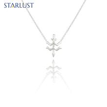 Aquarius and Sagittarius Necklace Sterling Silver Starlust
