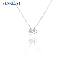 Aquarius and Pisces Necklace Sterling Silver Starlust