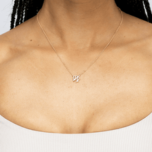 Custom 14k yellow gold Sagittarius Virgo compatibility pendant Necklace, the perfect gift for astrology lovers