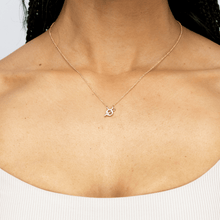 Custom 14k yellow gold Sagittarius Taurus compatibility pendant Necklace, the perfect gift for astrology lovers