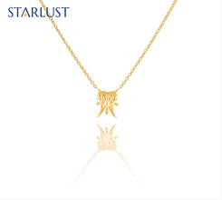 Pendant-Aries-Pisces-Yellow-Gold Video Starlust