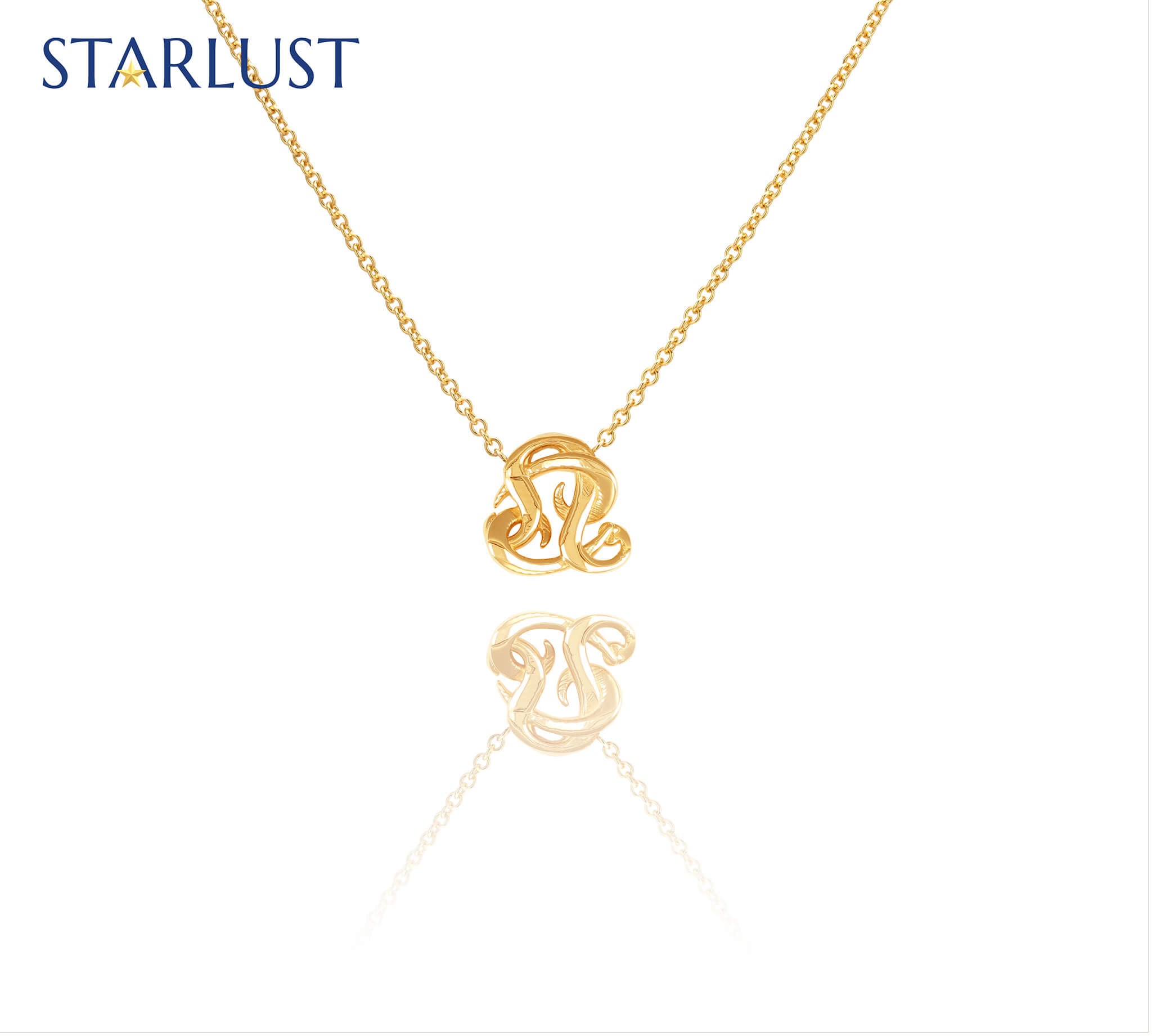 Leo Zodiac Gold Plated Necklace