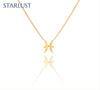 Pendant-Pisces-Yellow-Gold Video Starlust