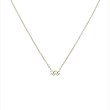 Aquarius Necklace White Gold Starlust