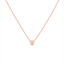 Aquarius and Aries Necklace Rose Gold Starlust