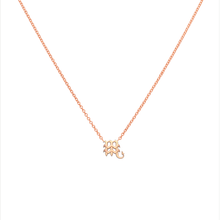 Aquarius and Scorpio Necklace Rose Gold Starlust