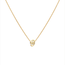 Aquarius and Cancer Necklace Yellow Gold Starlust