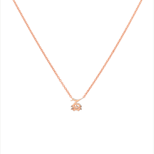 Aquarius and Capricorn Necklace Rose Gold Starlust