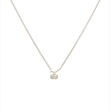 Aquarius and Capricorn Necklace White Gold Starlust