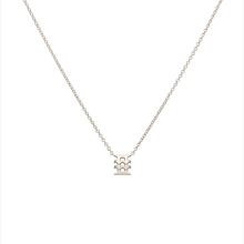 Aquarius and Gemini Necklace Platinum Starlust