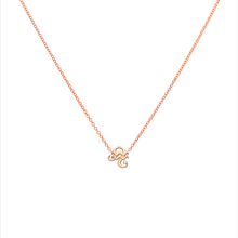 Aquarius and Leo Necklace Rose Gold Starlust