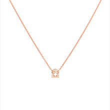 Aquarius and Libra Necklace Rose Gold Starlust