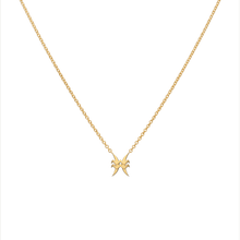 Aquarius and Pisces Necklace Yellow Gold Starlust