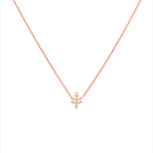 Aquarius and Sagittarius Necklace Rose Gold Starlust