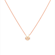 Aquarius and Taurus Necklace Rose Gold Starlust