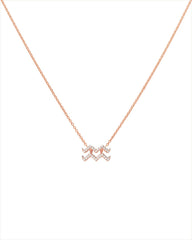 Aquarius Diamond Necklace
