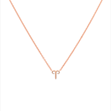 Aries Necklace Rose Gold Starlust