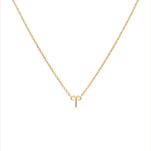 Aries Necklace Yellow Gold Starlust