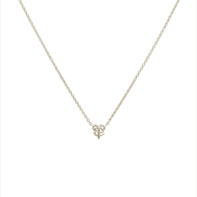 Aries and Cancer Necklace White Gold Starlust