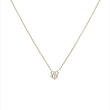Aries and Capricorn Necklace White Gold Starlust