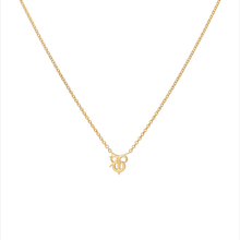Aries and Capricorn Necklace Yellow Gold Starlust