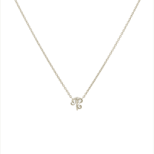 Aries and Leo Necklace White Gold Starlust