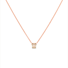 Aries and Libra Necklace Rose Gold Starlust