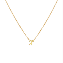 Aries and Sagittarius Necklace Yellow Gold Starlust