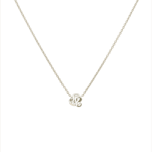 Cancer and Leo Necklace White Gold Starlust