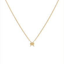 Cancer and Pisces Necklace Yellow Gold Starlust