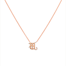 Capricorn and Scorpio Necklace Rose 
Gold Starlust