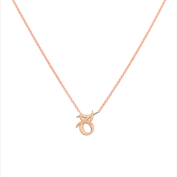 Taurus Necklace Gold – Twojeys
