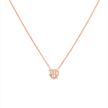 Capricorn and Virgo Necklace Rose Gold Starlust