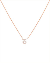 Capricorn Diamond Necklace Rose Gold Starlust