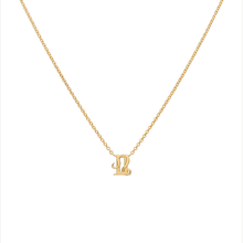 Gemini and Leo Necklace Yellow Gold Starlust
