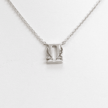 Gemini and Libra Necklace White Gold Starlust