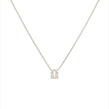 Gemini and Libra Necklace Platinum Starlust 