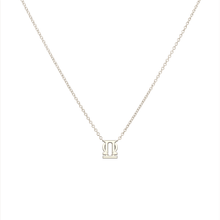 Gemini and Libra Sterling Silver Zodiac Necklace by Starlust