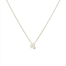 Leo and Pisces Necklace White Gold Starlust