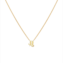 Leo and Pisces Necklace Yellow Gold Starlust