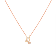 Leo and Taurus Necklace Rose Gold Starlust