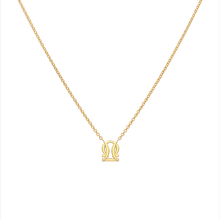 Libra and Pisces Necklace Yellow Gold Starlust