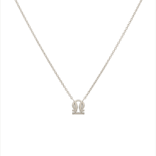 Libra and Pisces Necklace Platinum Starlust