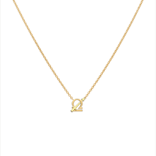 Libra and Sagittairus Necklace Yellow Gold Starlust