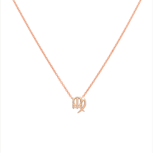 Leo and Virgo Necklace Rose Gold Starlust